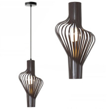 Zwarte Geometrische Plafondlamp APP484-1CP