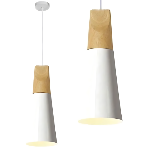 Scandi B Witte Plafondlamp
