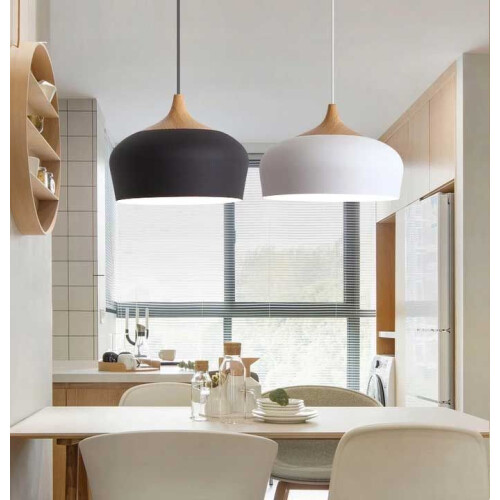 Enkele Hanglamp Bari Wit 1