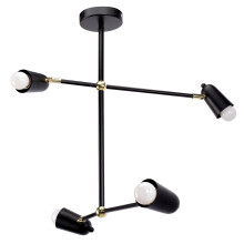 Mennyezeti Lámpa APP1708-4CP Black + Gold