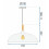 Anzo Witte Plafondlamp 11