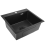 Évier En Acier Leo 50 Black avec robinet de cuisine 8