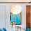 Hanglamp Met Veren Wit APP335-3CP 5