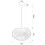 Hanglamp Met Veren Wit APP335-3CP 9