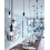 Γυάλινο Κρεμαστό Φωτιστικό Οροφής Lassi 20 Cm APP306-1CP Μαύρο 5