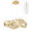 Lampe Suspendue Led App1538-cp Gold 1