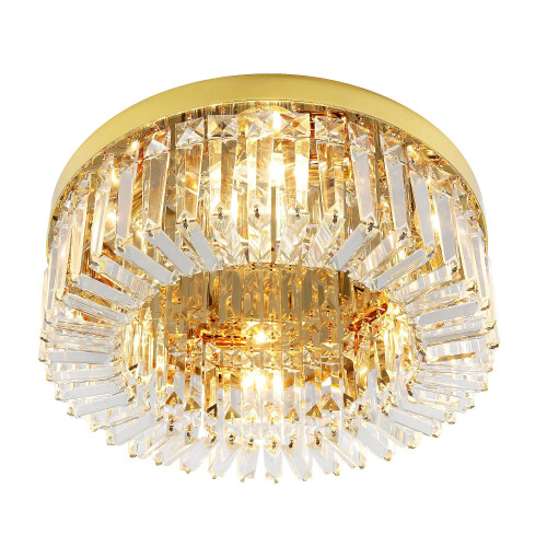 Κρυσταλλο Κρεμαστο Φωτιστικο APP1729-8C 60 Cm Gold