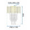 Lampe Gold 312357 11