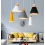 Scandi B Witte Plafondlamp 6