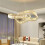 Lampe Suspendue Led App1538-cp Gold 9