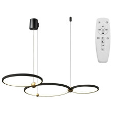 Lampe Black Ring 3 Led + Télécommande APP752-30-40-50