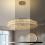 Lampe Suspendue Led App1568-cp Gold 60cm 7
