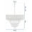 Lampe Suspendue Cristal App1058-cp 10