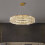 Lampe Suspendue Led App1568-cp Gold 60cm 8