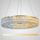 Lampe Suspendue Led App1568-cp Gold 60cm 6