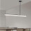 Lampe Suspendue Led App1659-cp Black 120cm 7