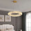 Λάμπα Led App1768-cp Gold 60cm 2