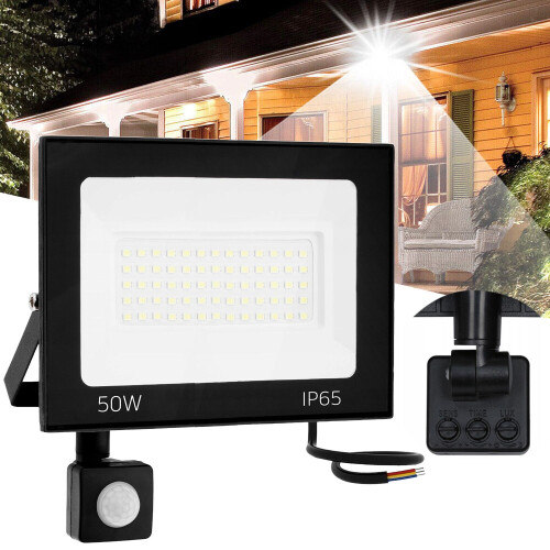 Panel Led Motion Sensor 50w Rsl008-50ns Neutral 4500K