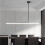 Lampe Suspendue Led App1659-cp Black 120cm 3