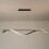 Lampada A Sospensione Lhj019-cp 120 Cm Nero 8