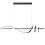 Led Lamp Lhj041-cp 100 Cm Black 1