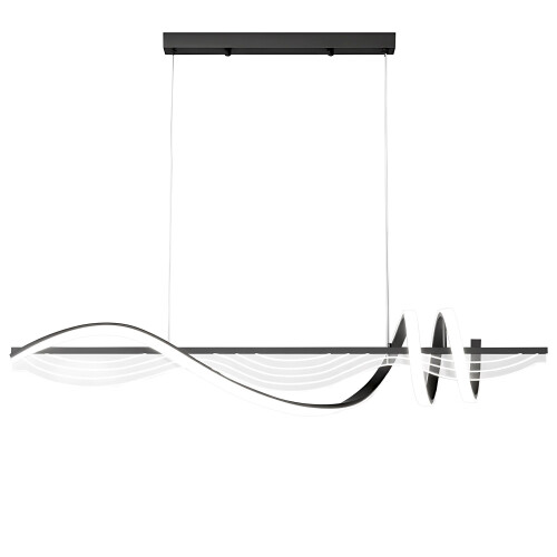 Led Lamp Lhj041-cp 100 Cm Black