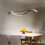 Lampada A Sospensione Lhj019-cp 120 Cm Nero 3