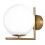 Wandlamp G102-1w Gold 3