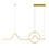 Led Lamp Lhj022-cp 120 Cm Gold 1