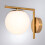Wandlamp G102-1w Gold 5