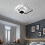 Ceiling Lamp Lhj079-c Black/white Led 8