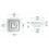 Lampe Led 24w Carrée App410-c 10