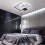Ceiling Lamp Lhj079-c Black/white Led 2