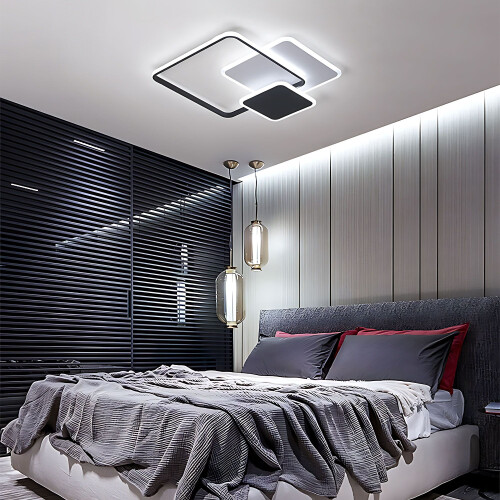 Ceiling Lamp Lhj079-c Black/white Led 1