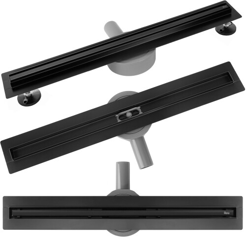 Linear Drainage Neox Slim Pro Black 50