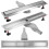 Linear Drainage Rea Neox Superflow Brush Nickel 70 1