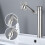 Βρύση Νιπτήρα Rea Paco High Brushed Nickel Inox 9