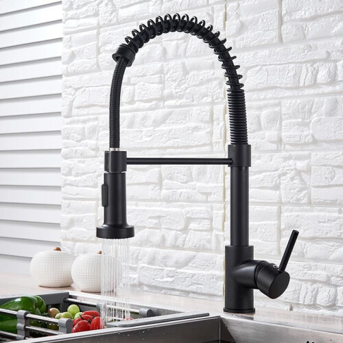 Kitchen Faucet Rea Colin Black 1