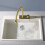 Βρύση Κουζίνας Rea Conor Brush Gold 10