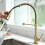 Kitchen Faucet Rea Colin Brush Gold 2