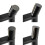 Βρύση Χαμηλής Λεκάνης Rea Icon Black Gold 6