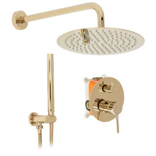 Shower System Rea Lungo L. Gold + Box