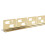 Shower Tray Skirting Panel 120cm Brush Gold left 4