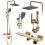 Doucheset Rea Helix Gold Brush 1