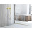 Shower Tray Skirting Panel 120cm Brush Gold left 2