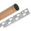 Verloopprofiel 120cm Brush Nickel Links 7
