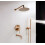 Inbouw Regendoucheset Rea Lungo Copper Met Uitloop + Box 2