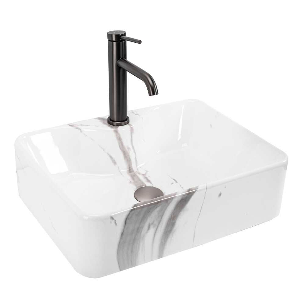 Countertop Basin Rea Kelly Marmo 5902557366644