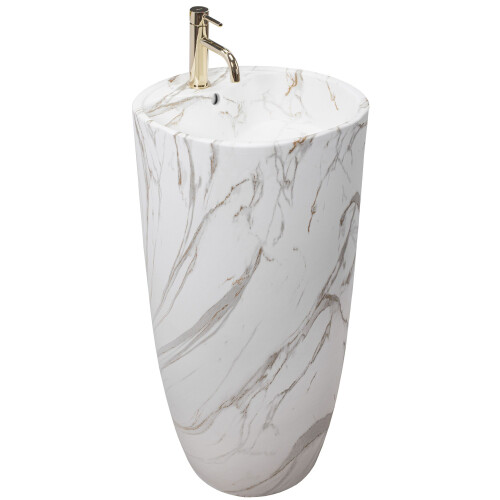 Freestanding Ceramic Basin Anya Lava Matt