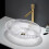 Countertop Washbasin Rea Nicole Transparent 1
